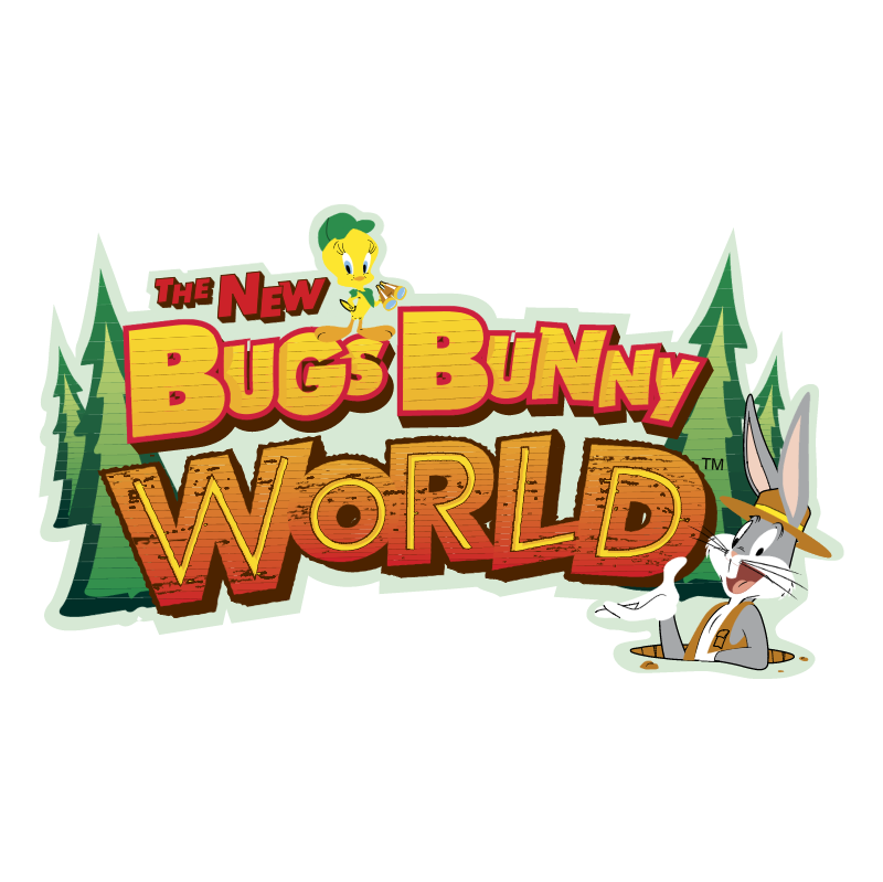 The New Bugs Bunny World vector