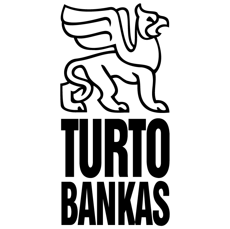 Turto Bankas vector logo