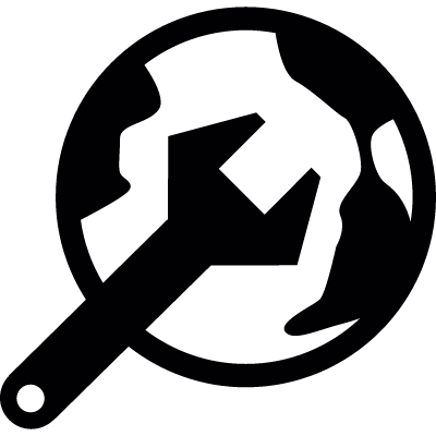 Web development vector logo