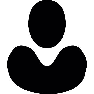 User social network vector logo