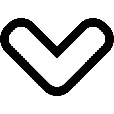 arrow down directional vector logo