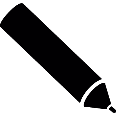 Black pen vector logo
