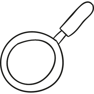 Frying Pan From Top vector logo