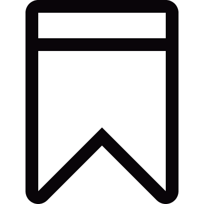 Small ribbon vector logo