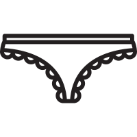 Panties with Laces vector
