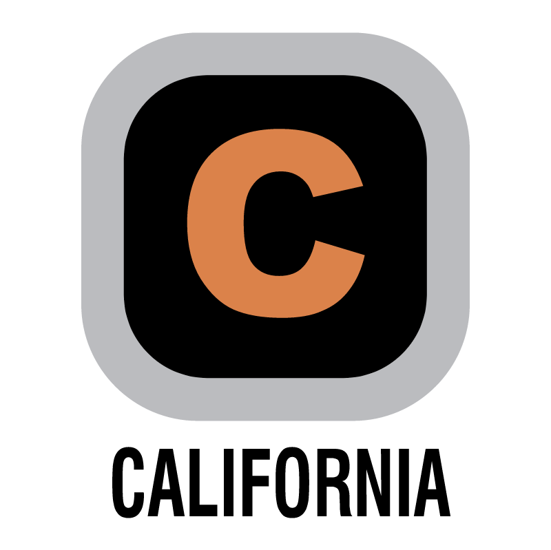 California vector logo
