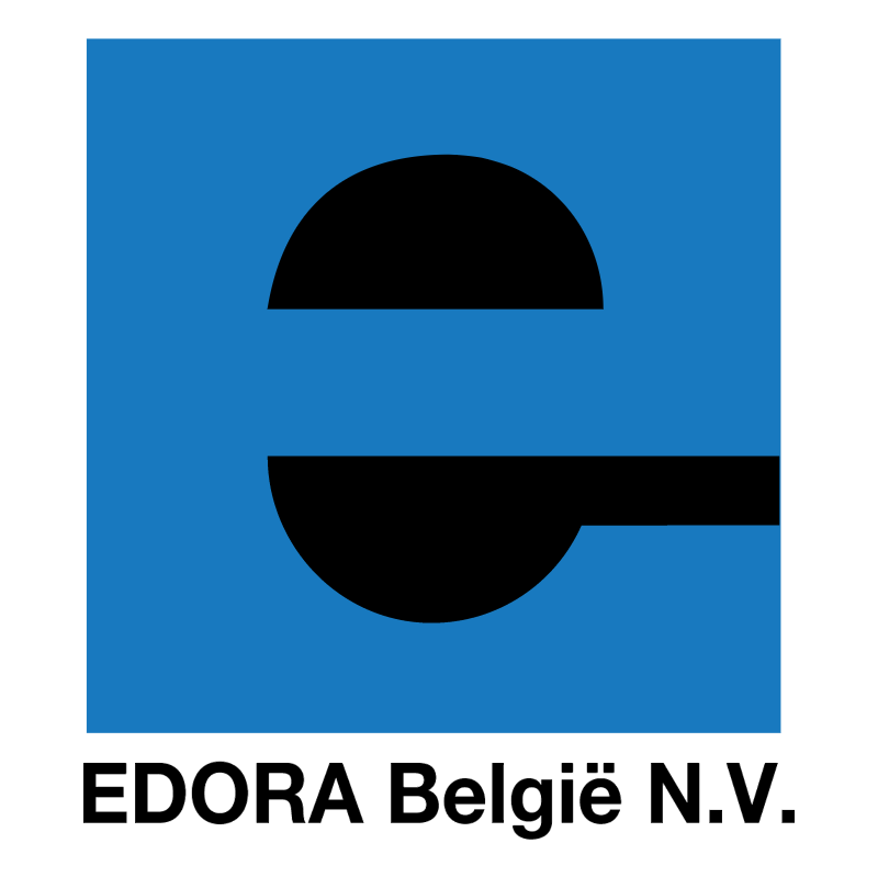EDORA Belgie NV vector logo