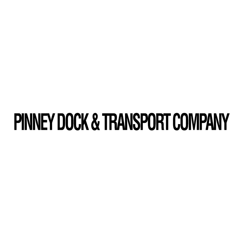 Pinney Dock & Transport Company vector