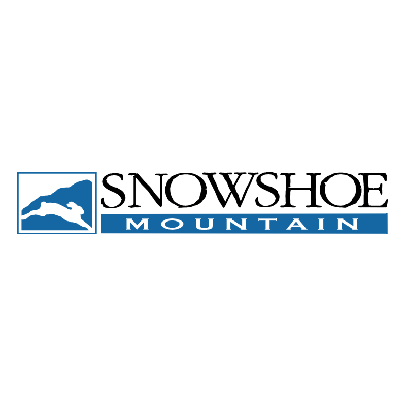 Snowshoe Mountain vector logo
