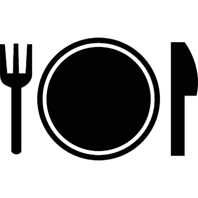 Pieces of cutlery vector logo