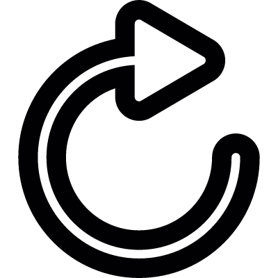 Clockwise refresh vector logo