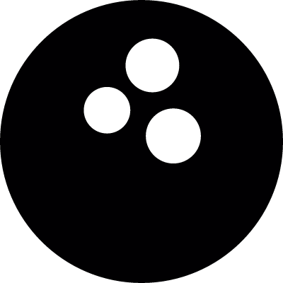 Bowling Ball vector logo
