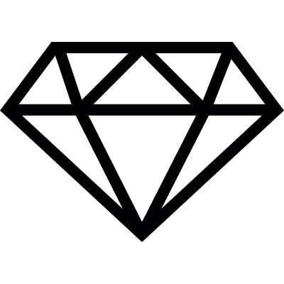 Small diamond vector logo