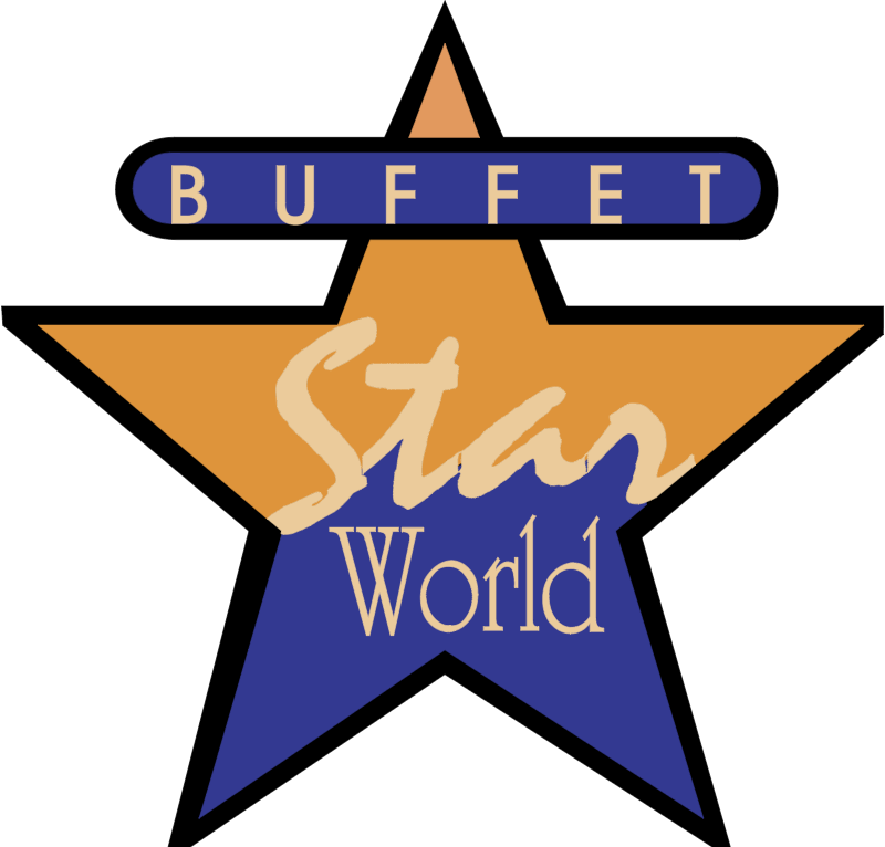 buffet star vector