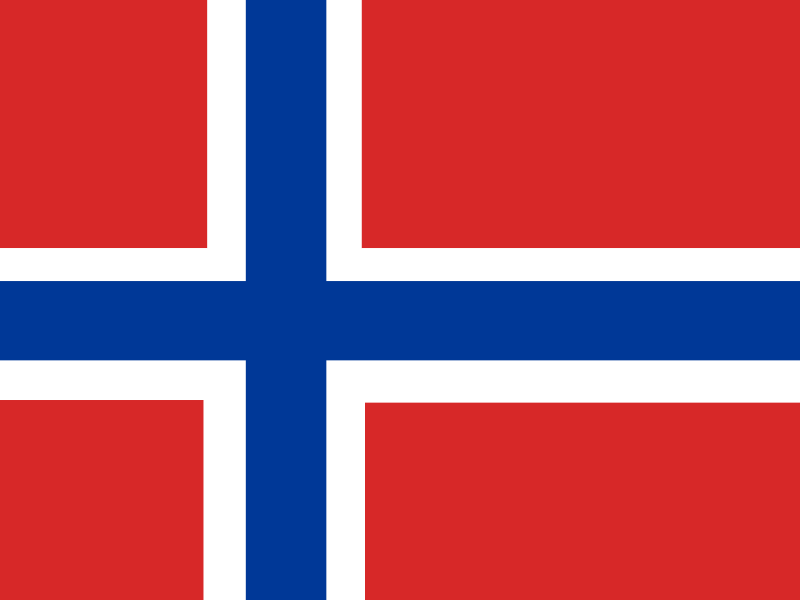 Flag of Bouvet Island vector