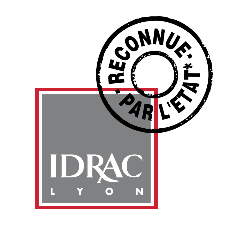 Idrac Lyon vector logo