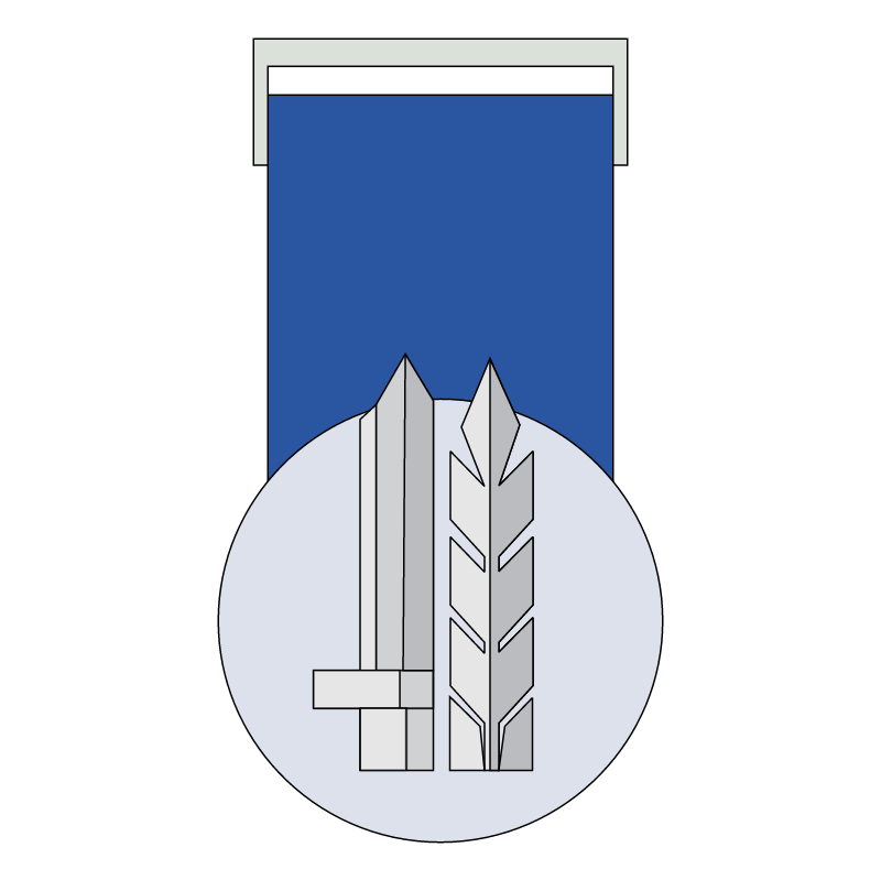 Medal for Distinguished Service vector logo