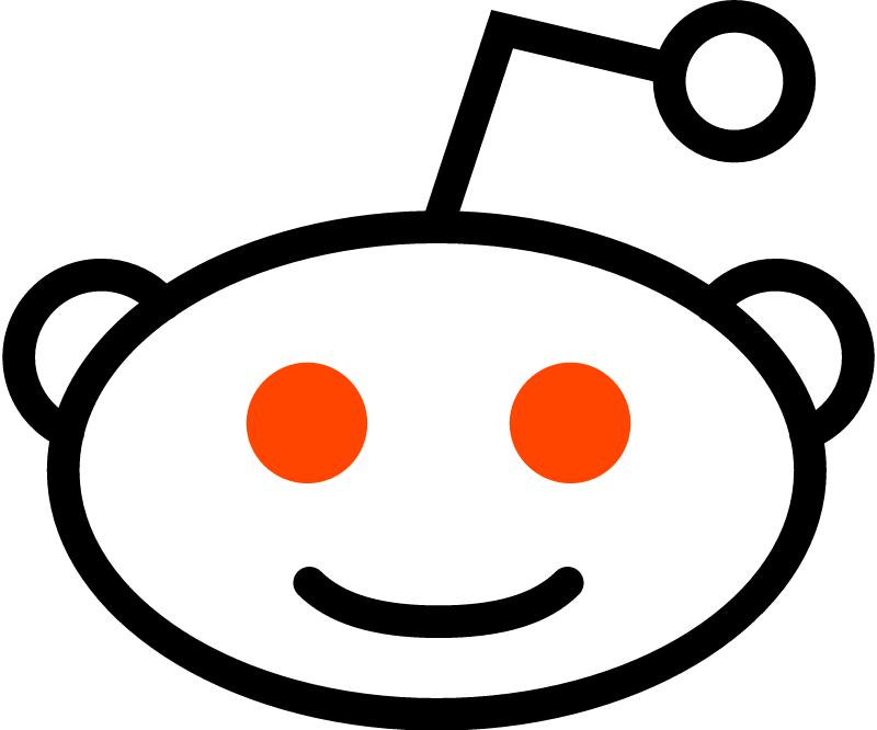 Reddit icon vector