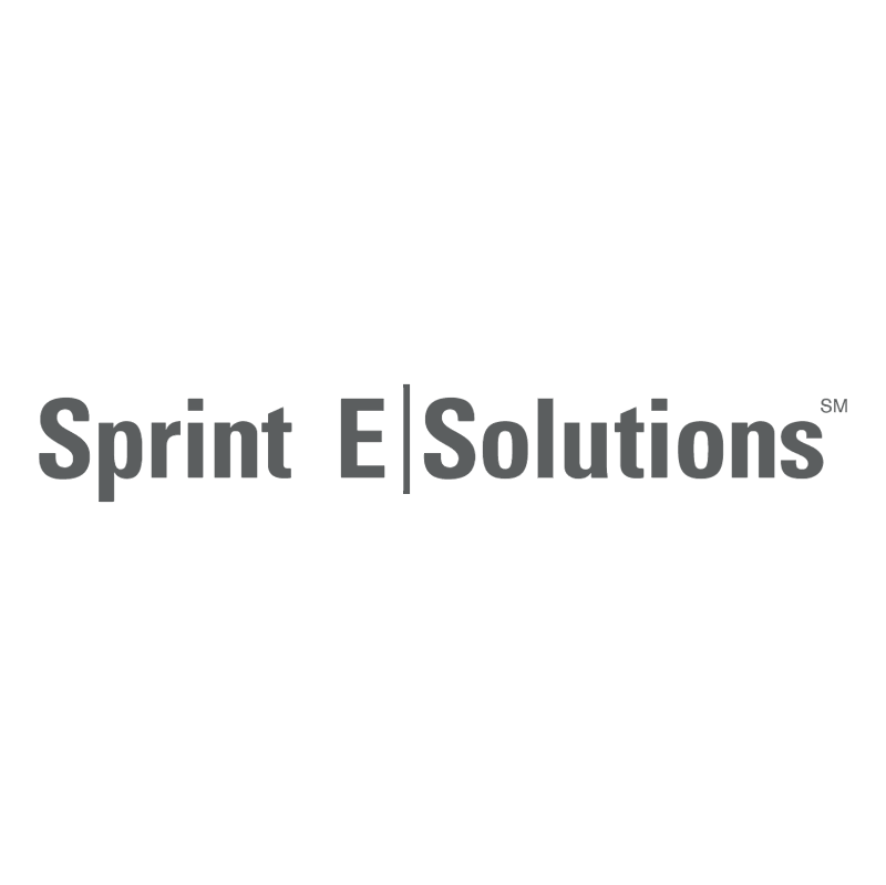 Sprint E Solutions vector logo