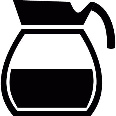 Coffee Pot vector logo