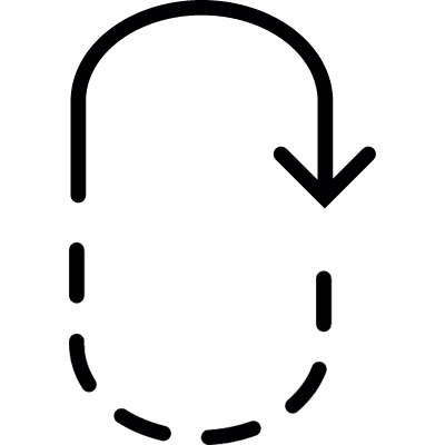 rotating Arrow vector logo