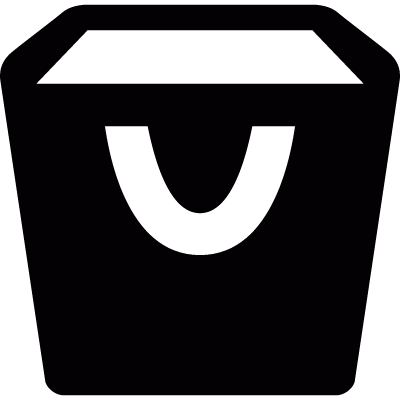 Trash Bin vector logo