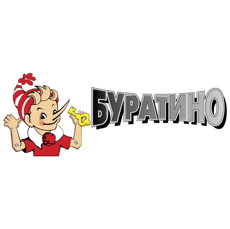 Buratino vector logo