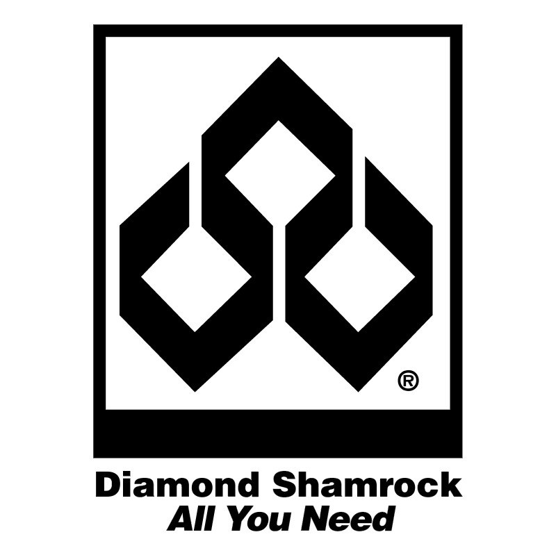 Diamond Shamrock vector logo