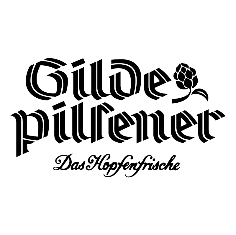 Gilde Pilsener vector logo