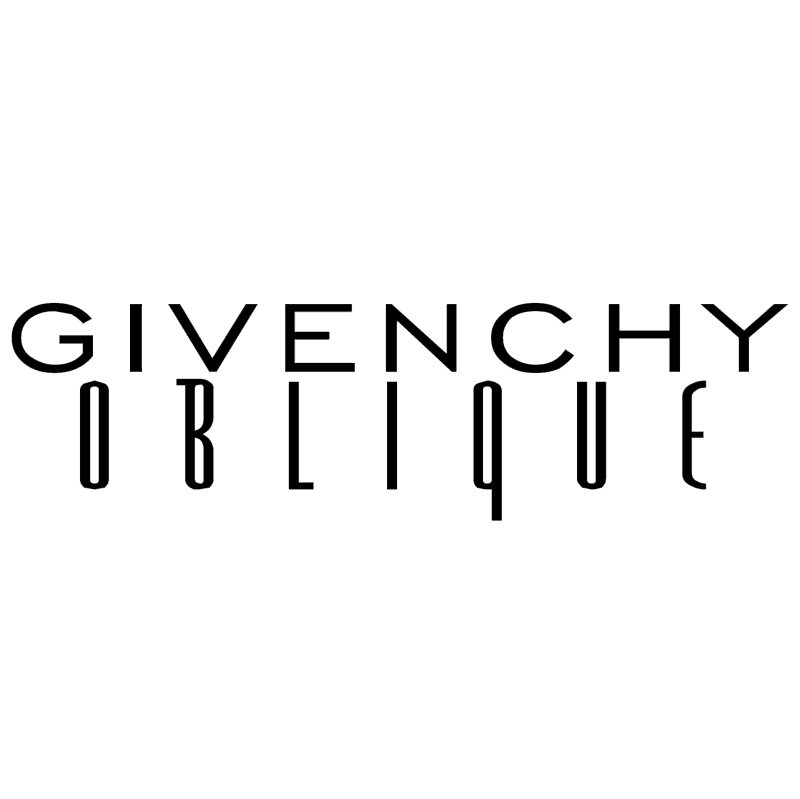 Givenchy Oblique vector logo