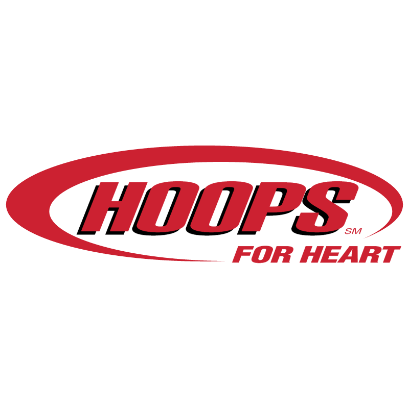 Hoops For Heart vector