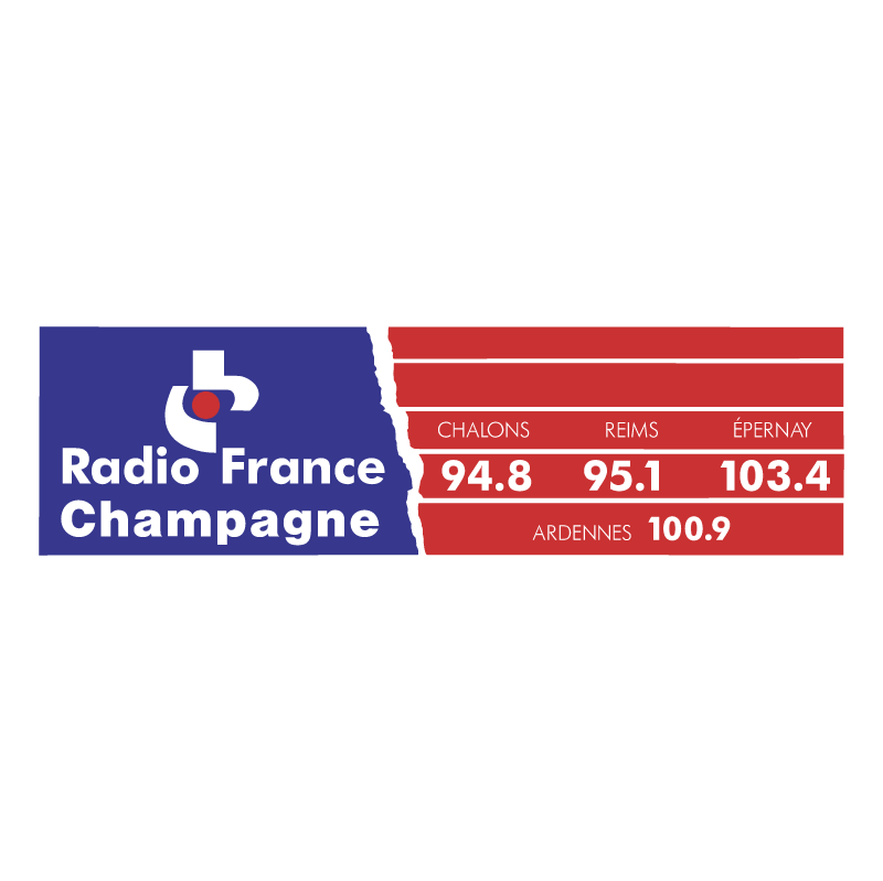 Radio France Champagne vector
