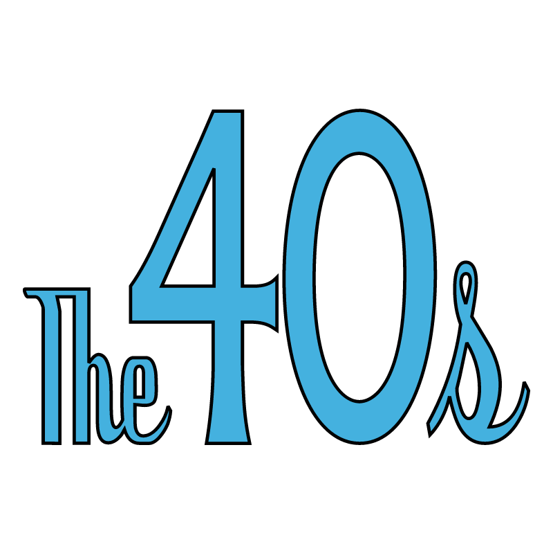 The 40’s vector logo