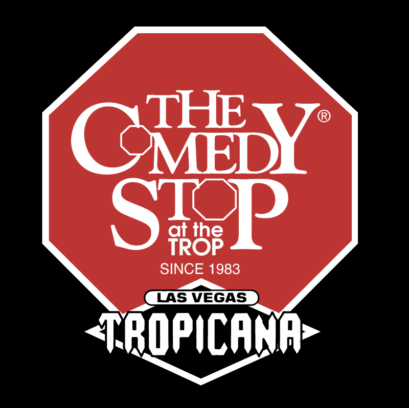 The Comedy Stop at the Trop vector