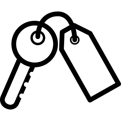 Key chain vector logo