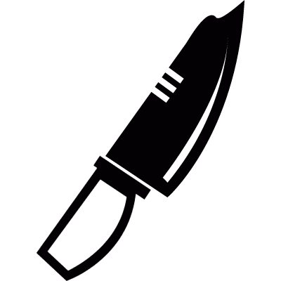 Military Knife vector logo