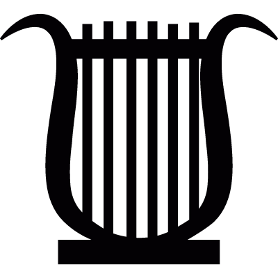 lyre vector logo