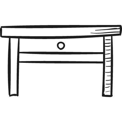 Bedside Table vector logo