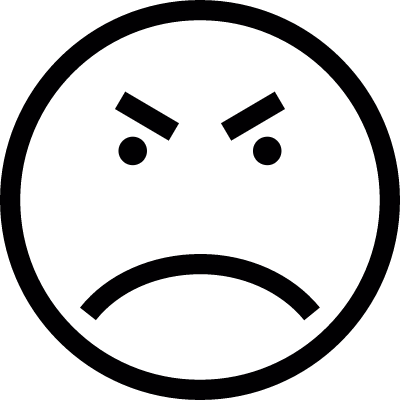 Upset vector logo