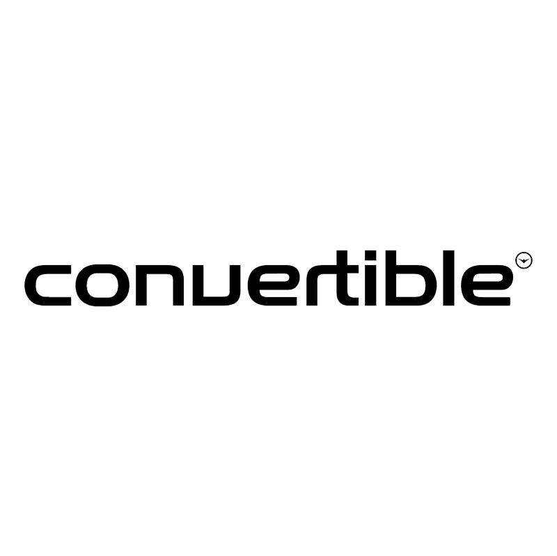 Convertible vector logo
