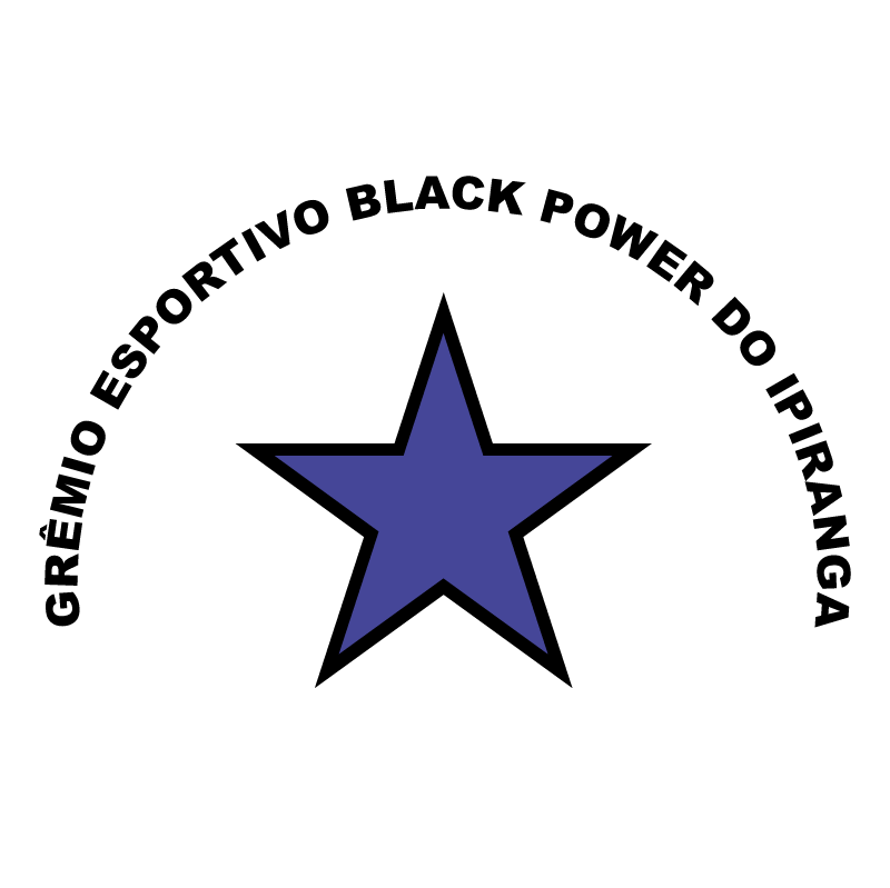 Gremio Esportivo Black Power de Sao Paulo SP vector