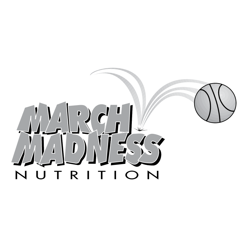 March Madness Nutrition vector logo