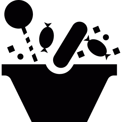 Candy Bag vector logo
