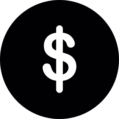 Dollar currency symbol vector logo