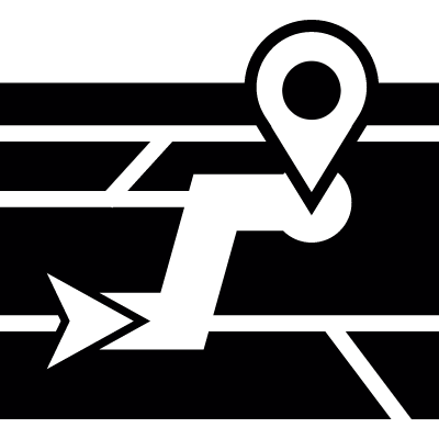 Global positioning vector logo