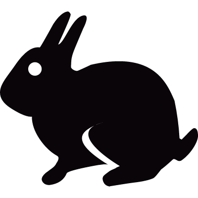 Rabbit vector logo