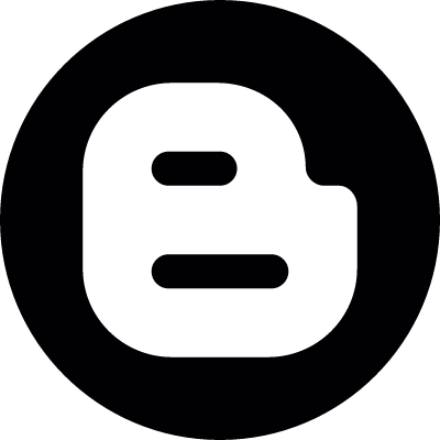 Blogger Botton vector logo