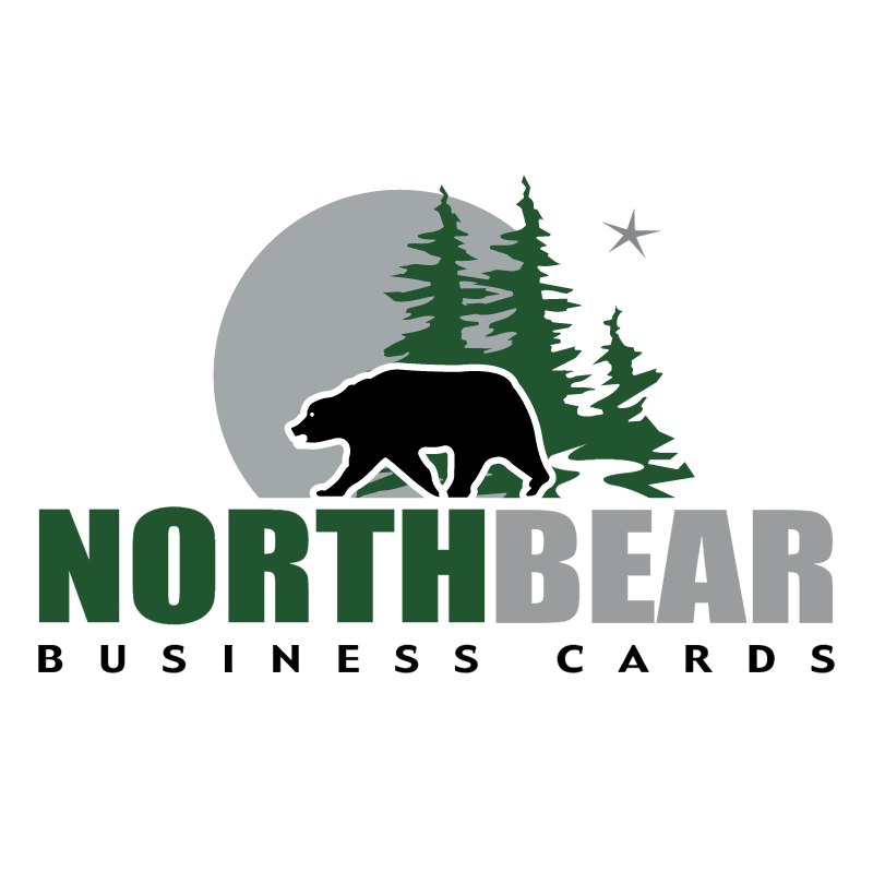 NorthBear Business Cards vector