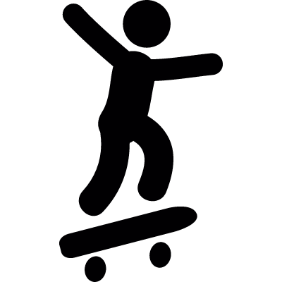Skater vector logo