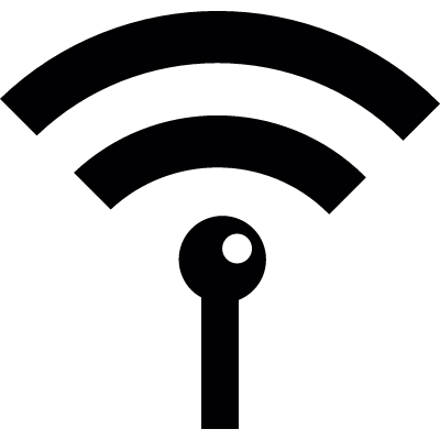 Wireless connection vector logo